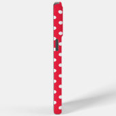 Polka Dotted Red Case-Mate iPhone Hülle (Rückseite / Rechts)