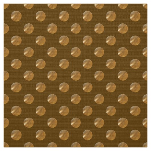 Polka goldene Punkte Stoff (Muster)