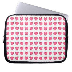 Polka Hearts Laptopschutzhülle