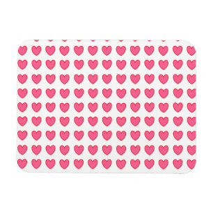 Polka Hearts Magnet