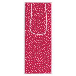 Polka Hearts Wine Gift Bag Geschenktüte Für Weinflaschen