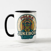 Polka Jukebox Logo Mug Tasse (Links)