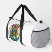 Polka Jukebox Logo-Tasche Duffle Bag (Rechte Ecke)
