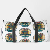 Polka Jukebox Logo-Tasche Duffle Bag (Rückseite)