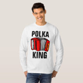 POLKA KING ACCORDIAN T - SHIRT (Vorne ganz)