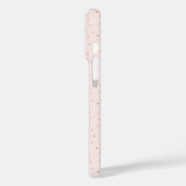 Polka-Konfetti-Muster Case-Mate iPhone Hülle (Rückseite / Links)