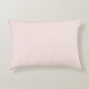 Polka-Konfetti-Muster Dekokissen
