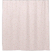 Polka-Konfetti-Muster Duschvorhang (Vorderseite)