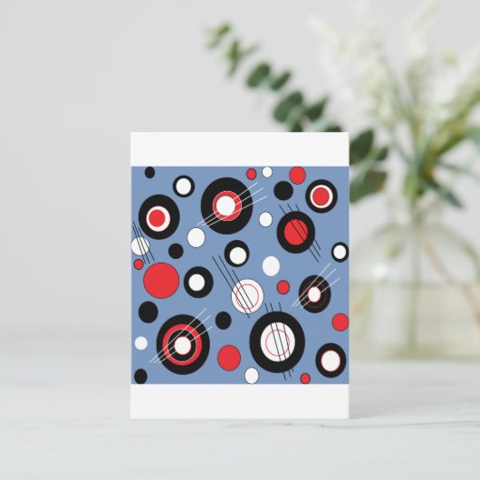 Polka Light Postkarte (Stehend Vorderseite)