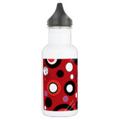 Polka Lipstick Red Trinkflasche (Links)