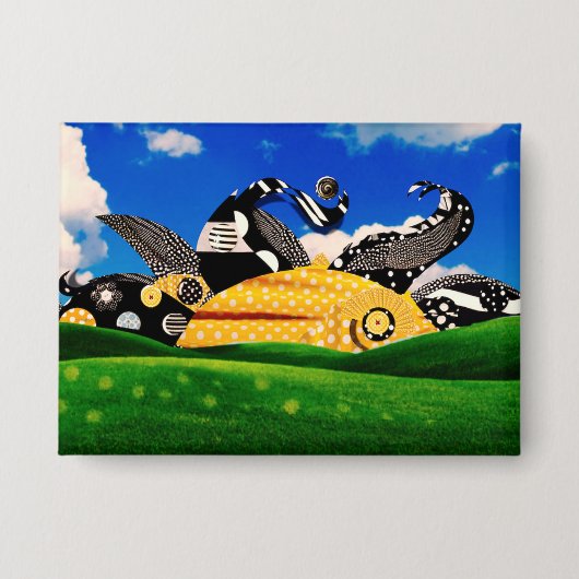 POLKA MACHT SONNE! BUTTON (Vorderseite)