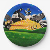 POLKA MACHT SONNE! PAPPTELLER (Vorderseite)