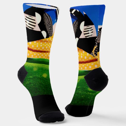 POLKA MACHT SONNE! SOCKEN (Gewinkelt)