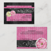 Polka Pair Chubby Business Cards Visitenkarte (Vorne/Hinten)