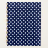 Polka Play Navy Blue Planer (Vorderseite)