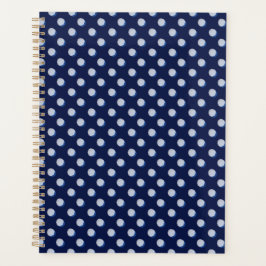 Polka Play Navy Blue Planer