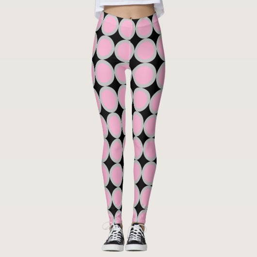 Polka Power Leggings (Vorderseite)