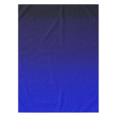 Polka Punkt Farbverlauf schwarze Farben dunkler Dr Tischdecke (Vorderseite)