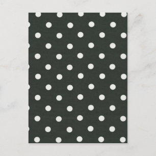 Polka-Punkt-Hintergrund Postkarte