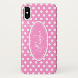 Polka-Punkt mit dem Namen "Soft Pink Iphone Case" Case-Mate iPhone Hülle