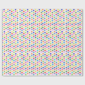 Polka-Punkt-Party-Nr. 2 Geschenkpapier (Flach)