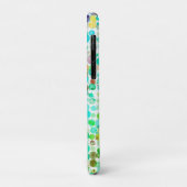 Polka-Punkt Pixel Case-Mate iPhone Hülle (Hinten/Links)