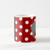 Polka-Punkt-Tasse Kaffeetasse (Mittel)