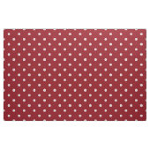 Polka-Punkt-Volleybälle auf rotem oder JEDEM Hinte Stoff (Yard (91,4 cm))