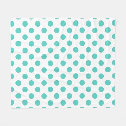 Polka-Punkte Fleecedecke (Vorderseite (Horizontal))