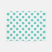 Polka-Punkte Fleecedecke (Vorderseite (Horizontal))