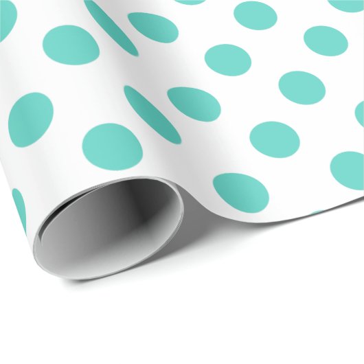 Polka-Punkte Geschenkpapier (Rolleneckpunkt)