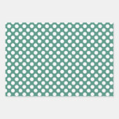 Polka Punkte Geschenkpapier Set (Vorderseite 2)