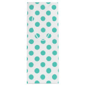 Polka-Punkte Geschenktüte Für Weinflaschen (Rückseite)