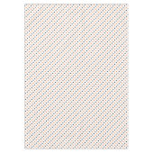 Polka-Punkte halbkreisförmig Tischdecke (Vorderseite)