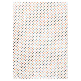 Polka-Punkte halbkreisförmig Tischdecke