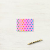 Polka-Punkte Post-it Klebezettel (Auf Schreibtisch)