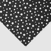 Polka Punkte Seidenpapier (Ausschnitt)