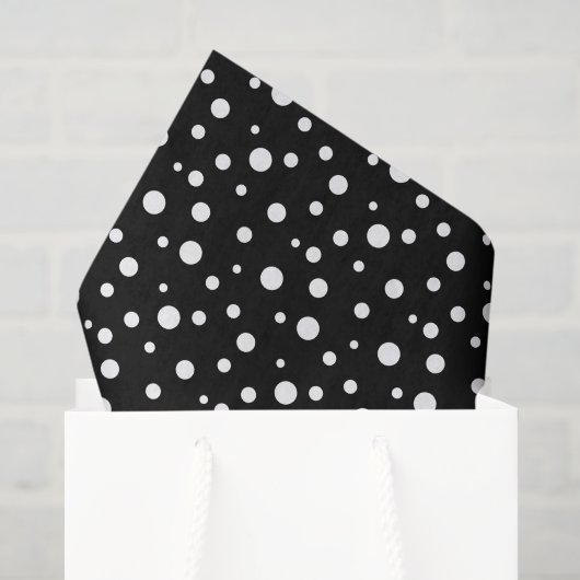 Polka Punkte Seidenpapier (Geschenktüte)