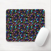 Polka-Punkte-Textur Mousepad (Mit Mouse)