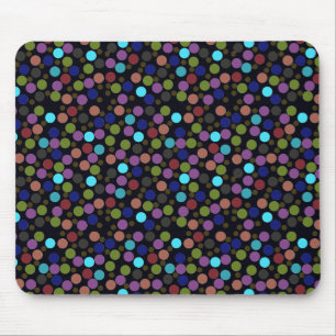 Polka-Punkte-Textur Mousepad