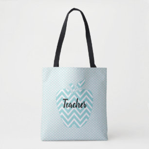 Polka-Punkte und Zickzack Tasche