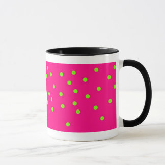 POLKA PUNKTIERTE INTIAL TASSE