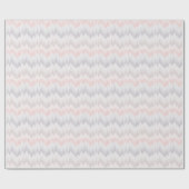 Polka punktiertes Bergspitze-Muster Geschenkpapier (Flach)