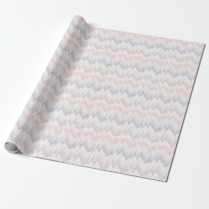 Polka punktiertes Bergspitze-Muster Geschenkpapier