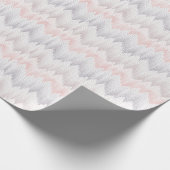 Polka punktiertes Bergspitze-Muster Geschenkpapier (Ecke)