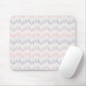 Polka punktiertes Bergspitze-Muster Mousepad (Mit Mouse)