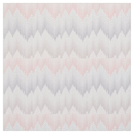 Polka punktiertes Bergspitze-Muster Stoff (Muster)