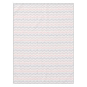 Polka punktiertes Bergspitze-Muster Tischdecke (Vorderseite)