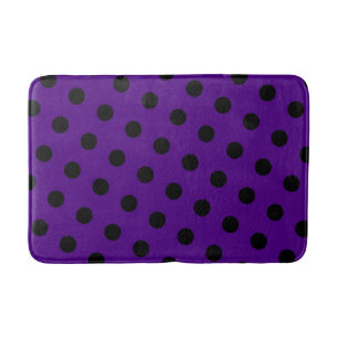 Polka-Punktmuster Badematte