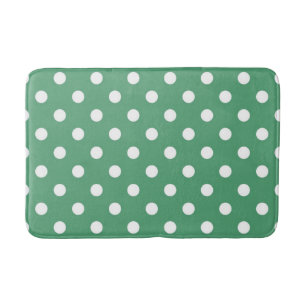 Polka-Punktmuster Badematte
